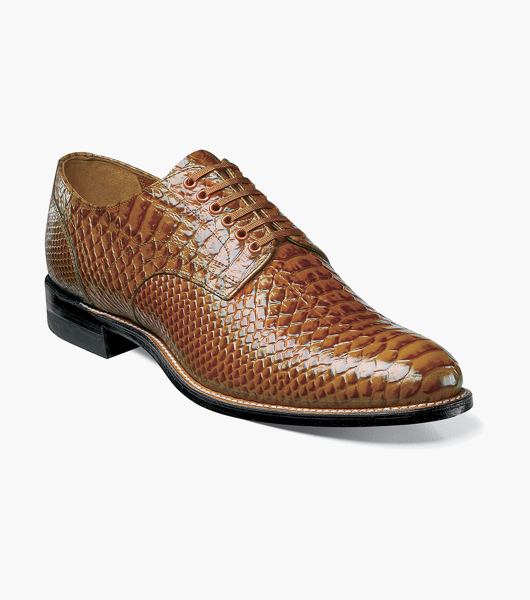 Madison Anaconda Plain Toe Oxford All Mens Shoes | Stacyadams.com