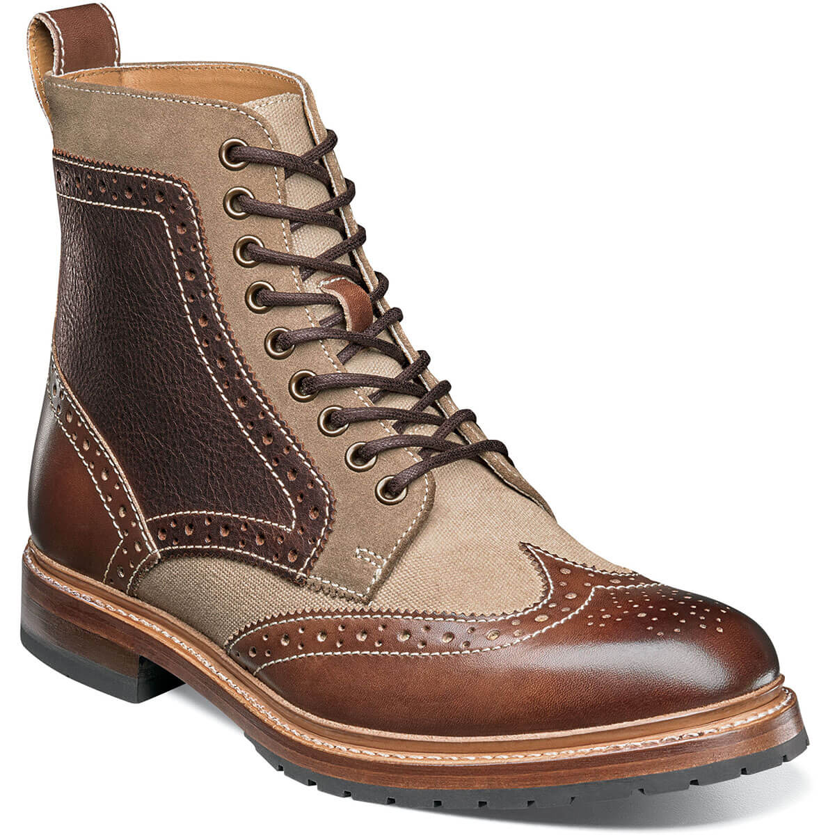 M2 Wingtip Lace Up Boot | StacyAdams.com