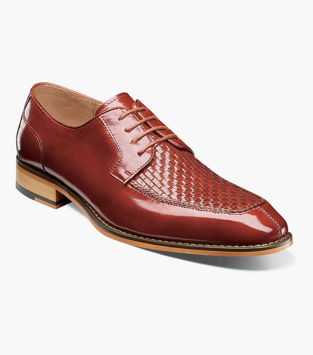 Winthrop Moc Toe Woven Oxford Men’s Dress Shoes | Stacyadams.com