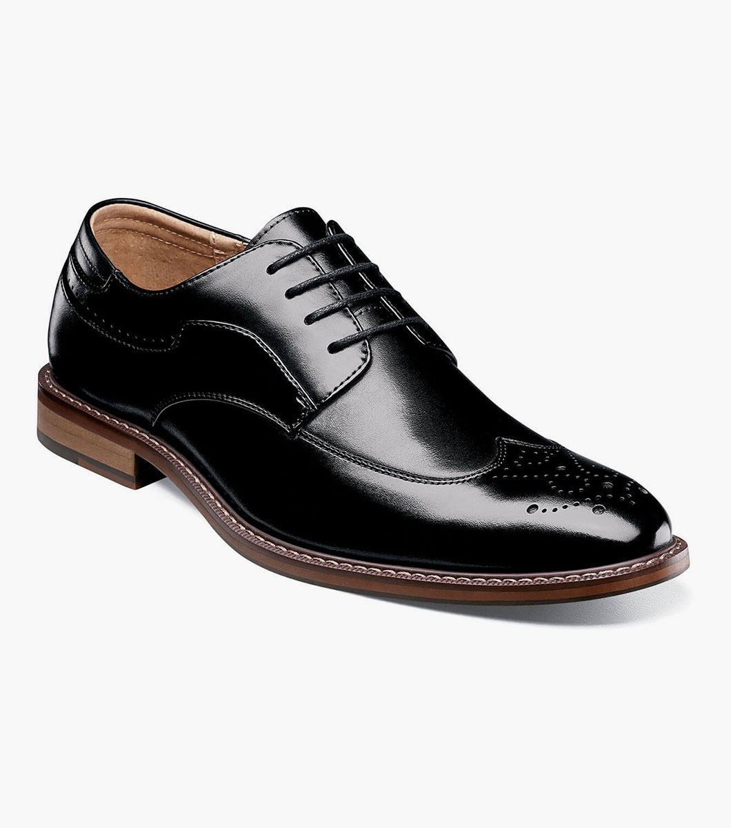 stacy adams wingtip oxford