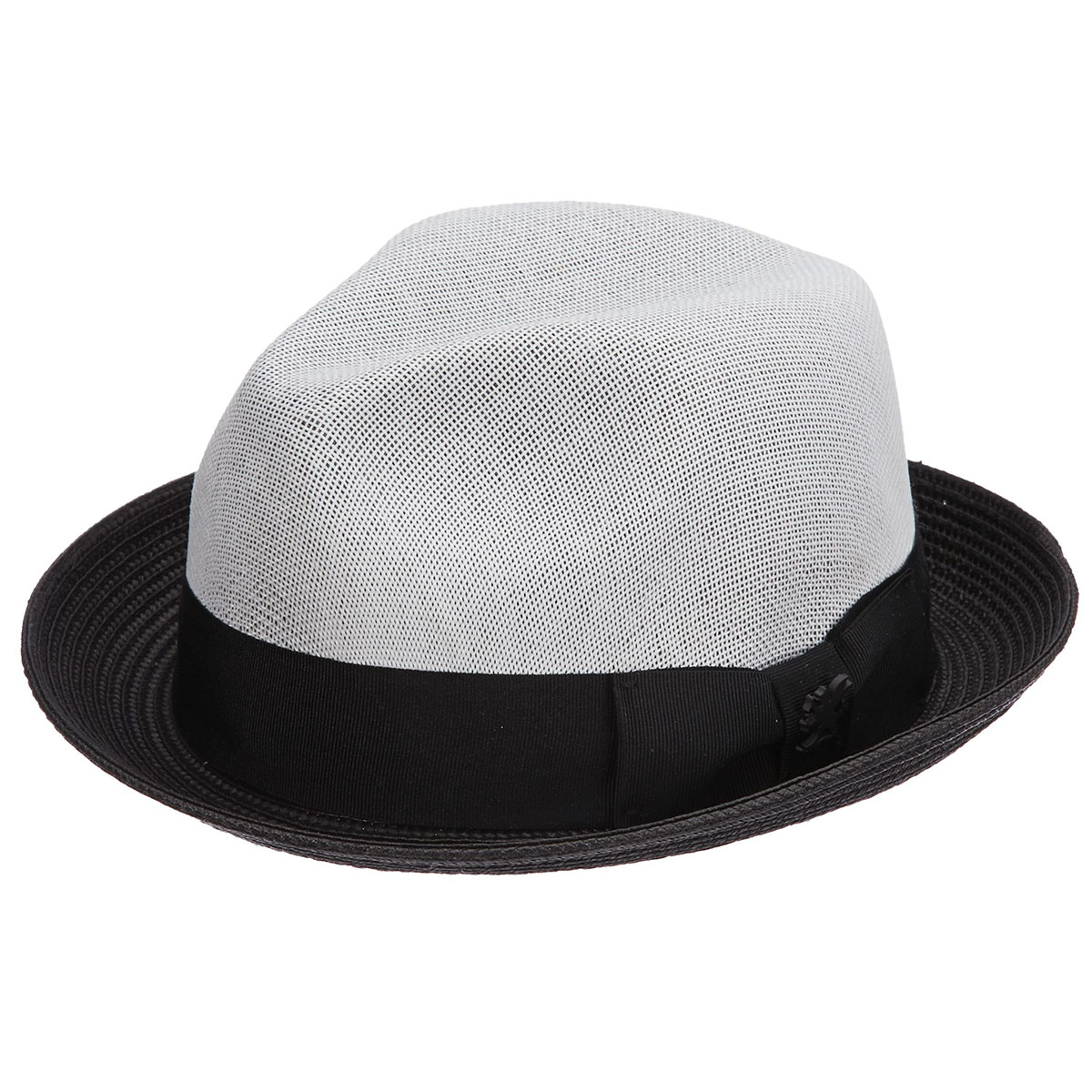 Men's Hats | Men's Accessories | Black Multi Toyo Pinch Front Hat ...