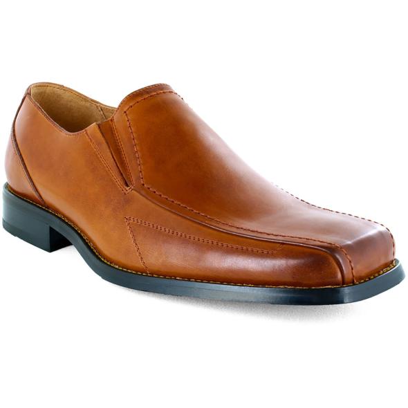 Clearance Shoes | Cognac Bike Toe Loafer | Stacy Adams Connelly