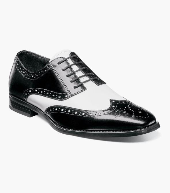 stacy adams leather sole shoes