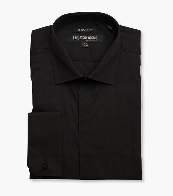 Carson Dress Shirt Point Collar Dress Shirts | Stacyadams.com