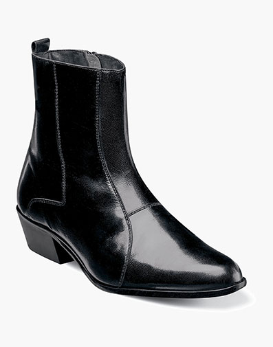 Santos Side Zip Boot in Black for $$105.00