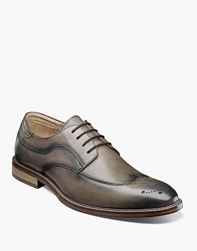 stacy adams gray dress shoes