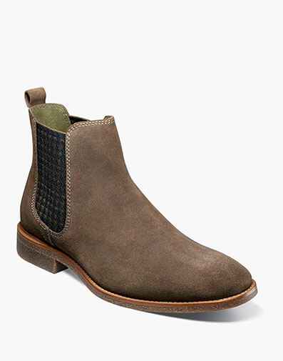 Gabriel Plain Toe Chelsea Boot in Mushroom for $$120.00