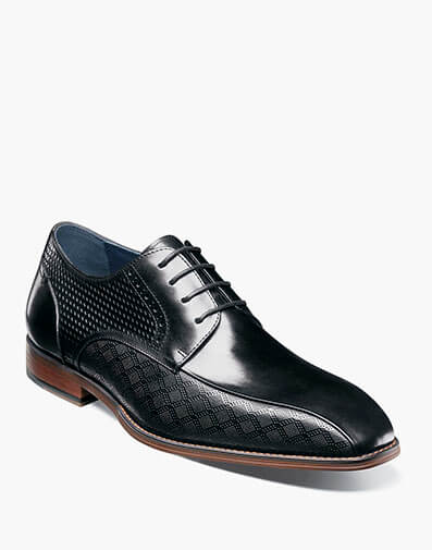 Simmons Bike Toe Oxford in Black for $$135.00