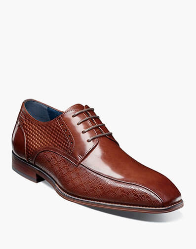 Simmons Bike Toe Oxford in Cognac for $$135.00