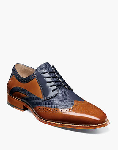 Ivingale Wingtip Oxford in Tan Multi for $$135.00