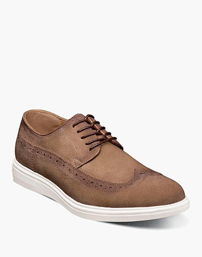 Trudell Wingtip Lace Up in Sand for $$110.00