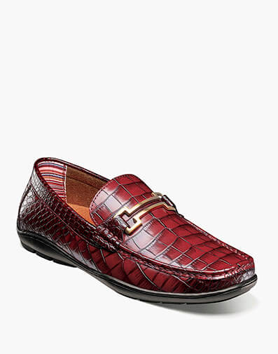 Embrey Moc Toe Bit Slip On in Wine for $$80.00