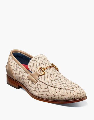 Brinkley Moc Toe Bit Slip On in Beige for $$130.00