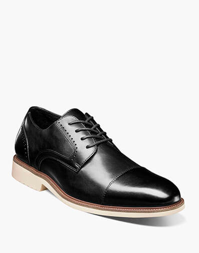 Wesbridge Cap Toe Oxford in Black for $$115.00