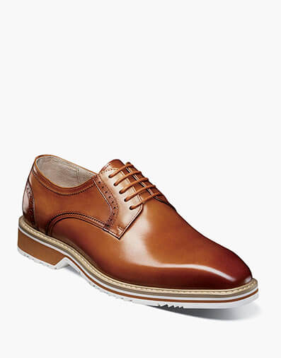 Barringer Plain Toe Oxford in Tan for $$140.00