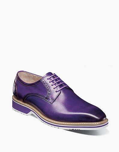 Barringer Plain Toe Oxford in Purple for $$140.00