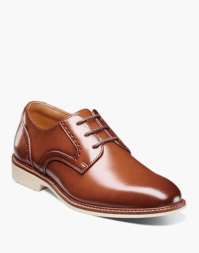 Wescott Kids Plain Toe Oxford in Cognac for $$60.00