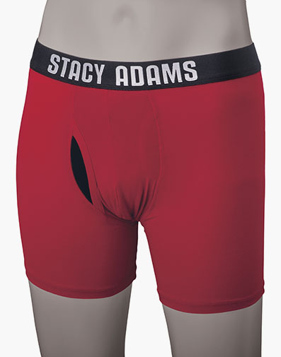Boxer Brief Performance Fabric in Red for $$19.95