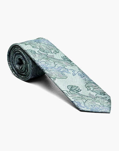 Massimo Tie & Hanky Set in Green for $$20.00