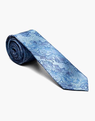 Massimo Tie & Hanky Set in Blue for $$20.00