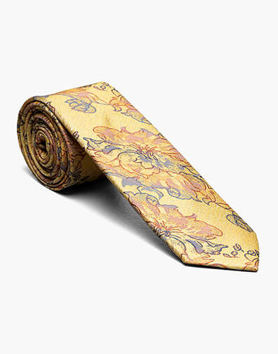 Massimo Tie & Hanky Set in Yellow for $$20.00