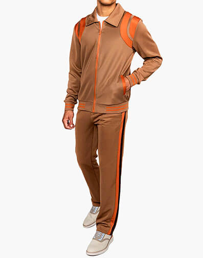 Ian Jogger Set in Mushroom for $$169.00