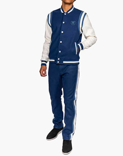 Atlas Bomber and Pant Set in Navy for $$189.00