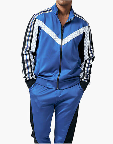 Thiago Jogger Set in Blue for $$169.00