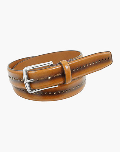 Ozzie Genuine Leather Croc Emboss Belt Men’s Belts | Stacyadams.com