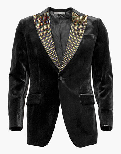 Caan Suit Jacket in Black for $$225.00