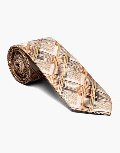 Mauro Tie & Hanky Set in Tan for $$20.00