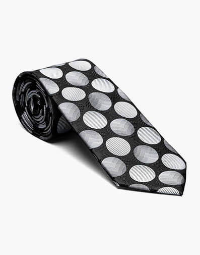 Marcel Tie & Hanky Set Black