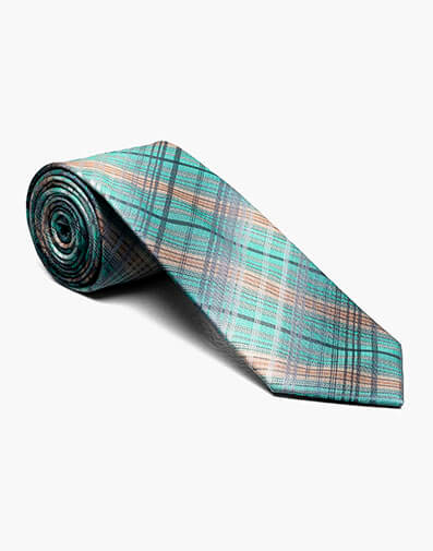 Gio Tie & Hanky Set in Green Multi for $$20.00