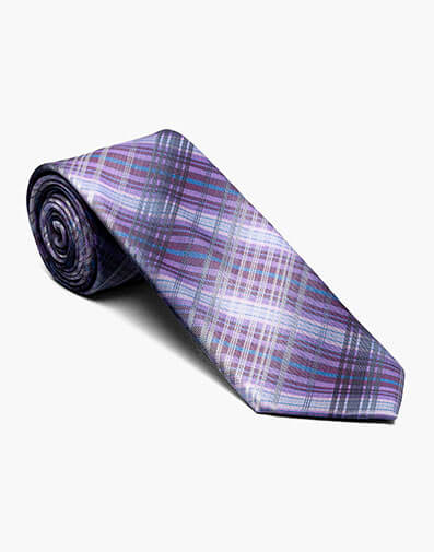 Gio Tie & Hanky Set in Purple Multi for $$20.00