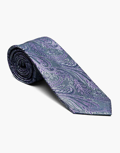 Santiago Tie & Hanky Set in Purple for $$20.00