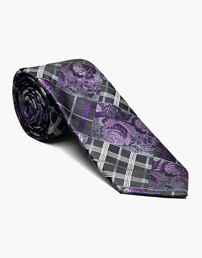 Jorge Tie & Hanky Set in Purple for $$20.00