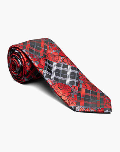 Jorge Tie & Hanky Set in Red for $$20.00