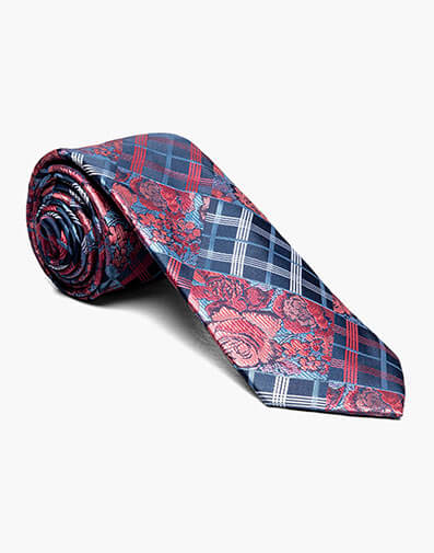 Jorge Tie & Hanky Set in Pink Multi for $$20.00