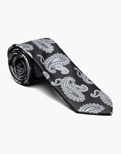 Guillermo Tie & Hanky Set in Black for $$20.00