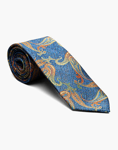 Guillermo Tie & Hanky Set in Blue for $$20.00